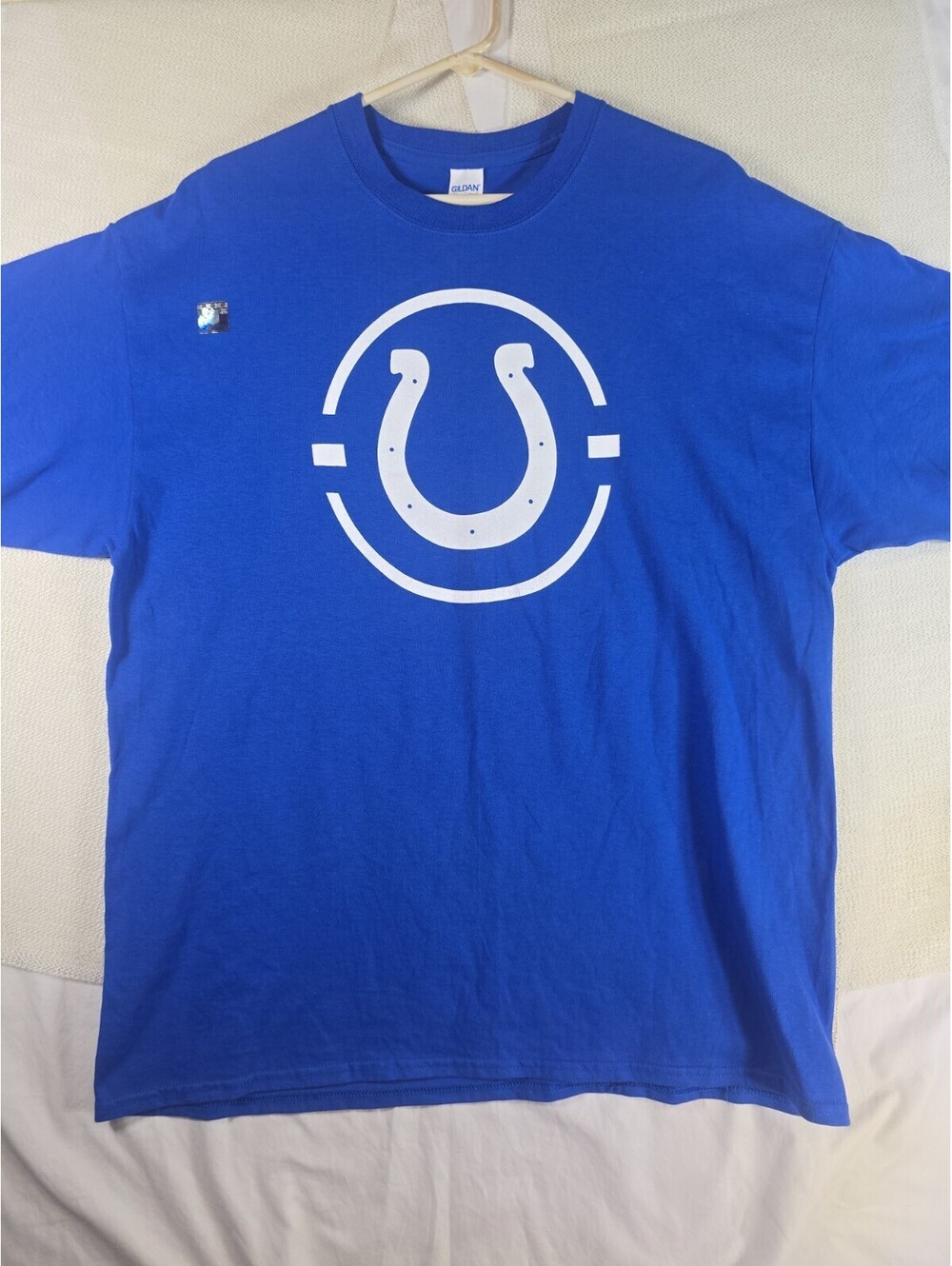 Indianapolis Colts This Is Indiana Heartland T-Shirt XL Blue Gildan NFL